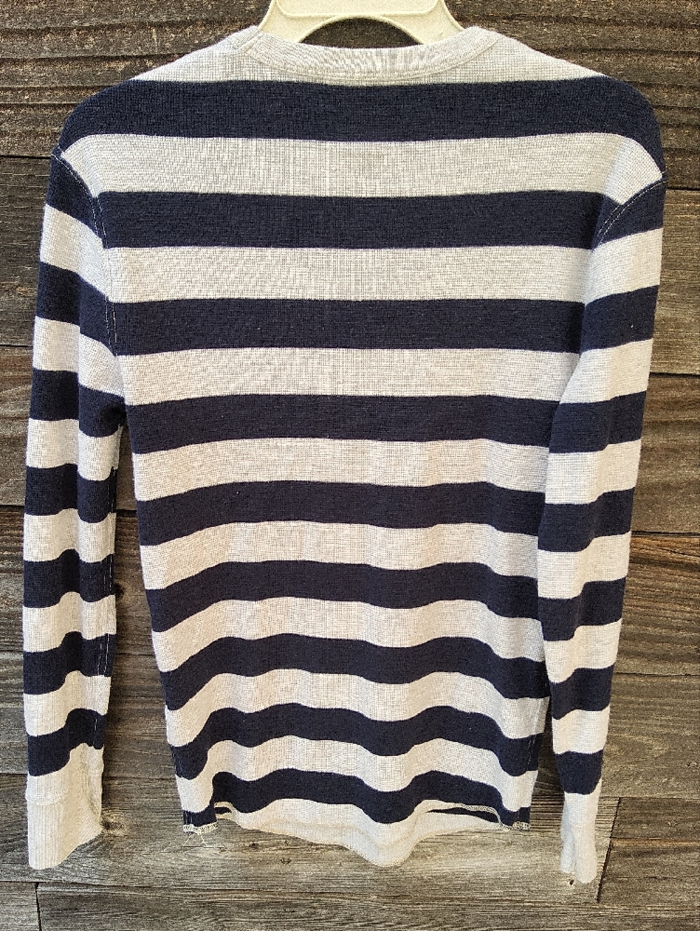 American Eagle Outfitters Heritage Navy & Cream Striped Pullover Size Small - Picture 5 of 6